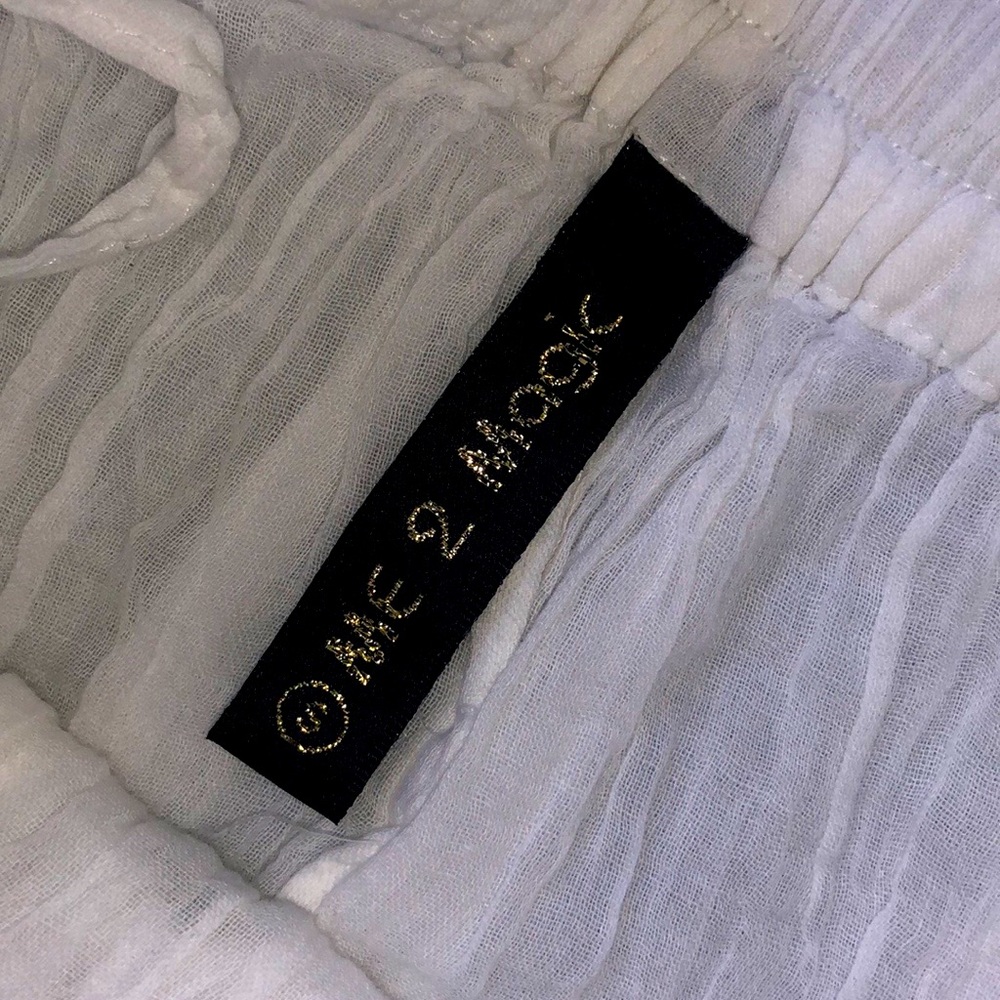 White Cotton Skirt, brand ME 2 Magic - Picture 4 of 4